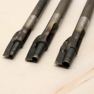 Steel Button Hole Punch Set, Leather Craft Tool (3/4/5mm) Made in Korea MLT-P00000PF