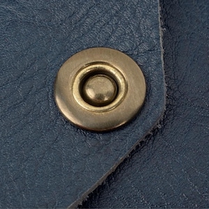 Broche de presión de 18 mm - 10 juegos de latón, antioxidante, artesanía en cuero P00000YG