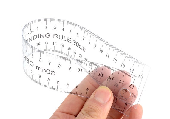Center Flexible Luler 30cm.60cm Ruler the Circular Constant