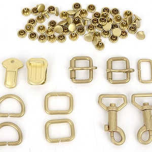 One Set,High Quality Supplies set / This Supplies set For Bags.Real Solid Brass,Bag Making Suppliers  MLT-P00000XA