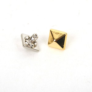 10ea Pyramid Stud Rivets, DIY Rivet Stud Leather craft Tools MLT - P0000BGZ
