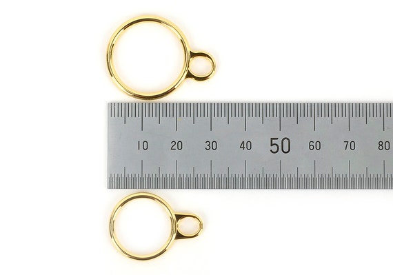 O-ring Zipper Pull, Zinc Alloy Metal, Leather Craft Tool MLT