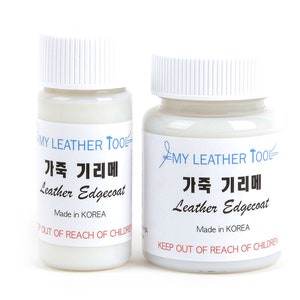 Non Glossy Leather edge coat (Non - Glossy effect),Transparency edge paint, Leather craft tool-MLT-P00000CI