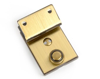 AMIET Key Lock: Antique Matte Bag Buckle, Swiss Made