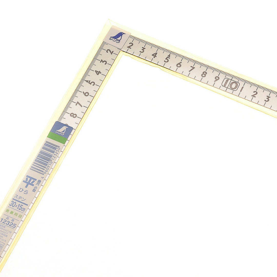 Steel Square Silver Color Ruler, 30*15cm, Leather Craft Tools MLT ...