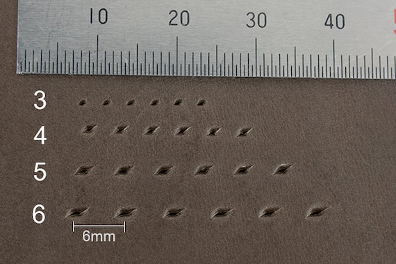 LC Diamond Stitching Chisel set (6 tools - 3 mm pitch)