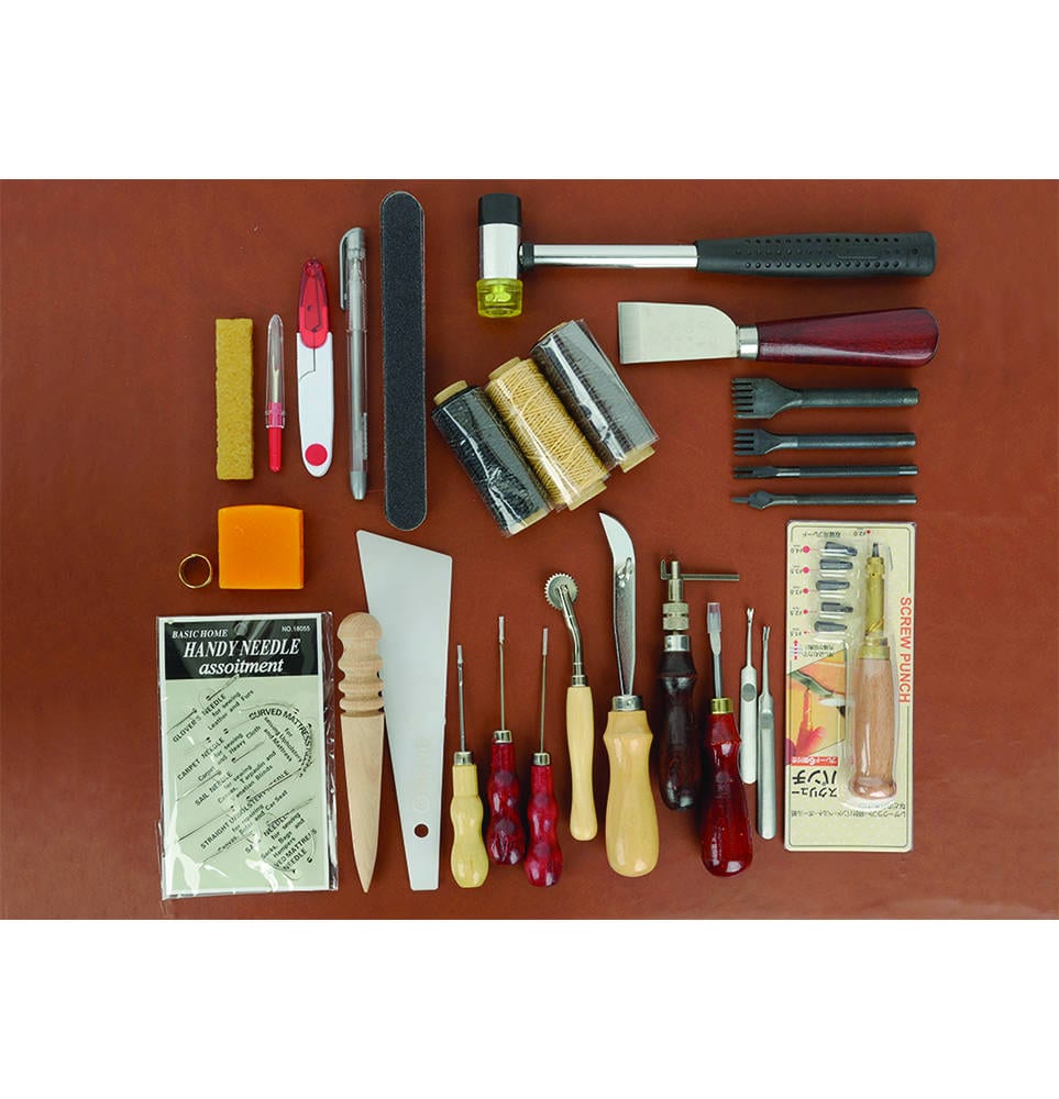 Only Leather Craft Tools Set for Leather Craft making bag Etsy