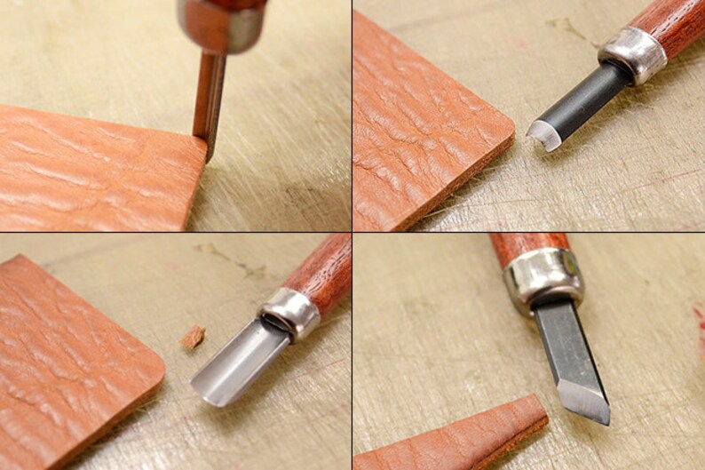 Leather Carving Tool Suite Durable Carving Knifes Steel Etsy