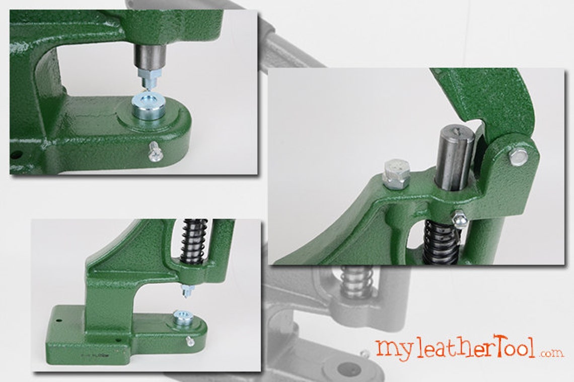 Hand Press Machine Snap Button Studs Rivets Install Tool Etsy