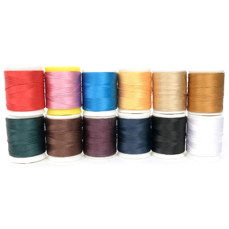 Silk Thread Basic Color 0.5mm Threads Basic Color24 Color - Etsy
