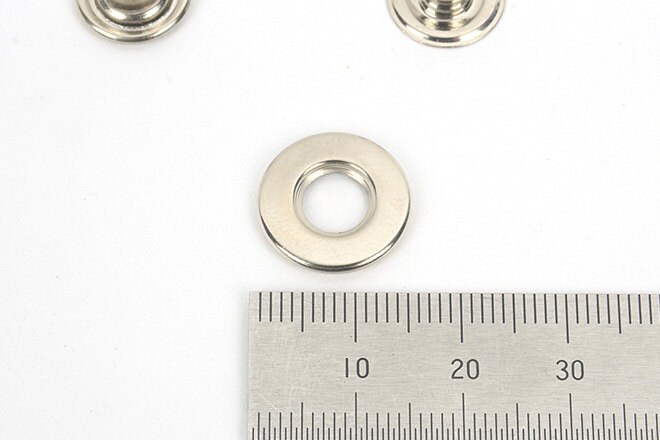 15mm(diameter) Hole Snap (rivet) and Brass Metal Studs, Anti
