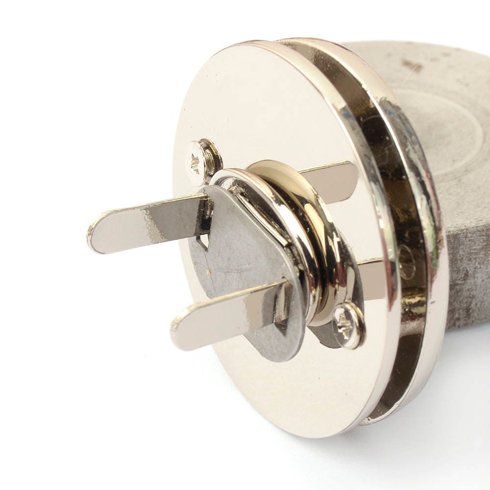 Rococo Round Twist Mini Lock Closure Turn Lock / Slide Lock