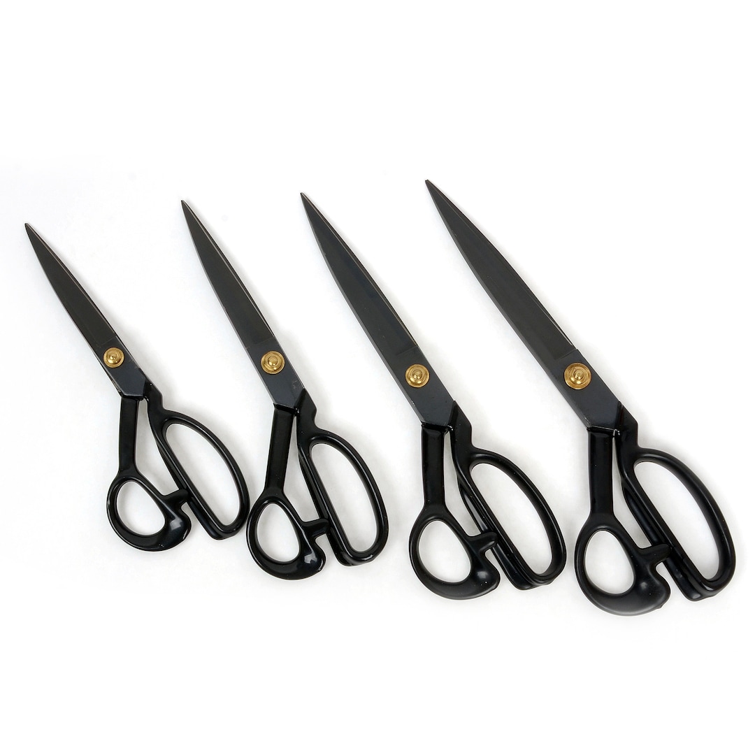 Black Color Leather Scissors, Cutting Leather, Leather Craft Tools, MLT