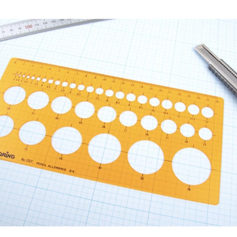 Circle Ruler - Etsy