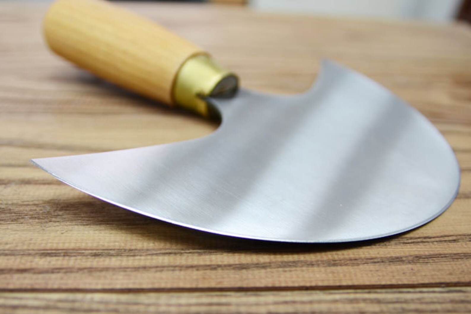 Round knifeleather skiving knife Made Italy Leather craft Etsy