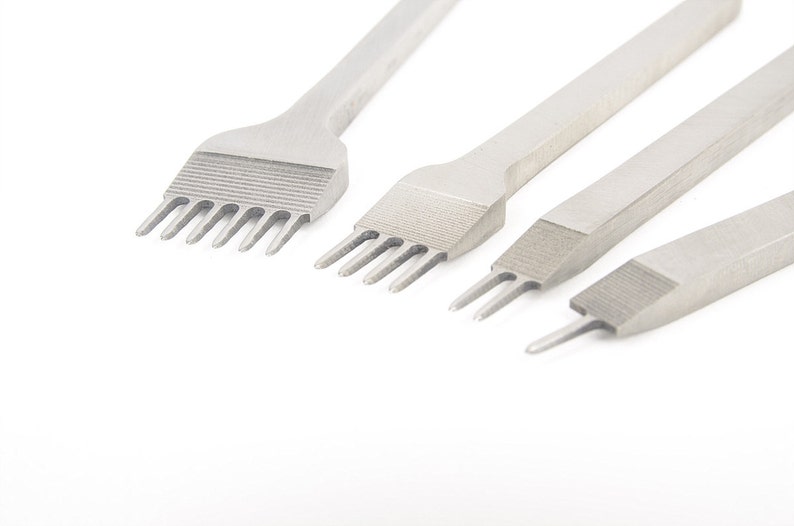 Diamond Stitching Chisels 3mm6mm Leather Stitching Prong Etsy