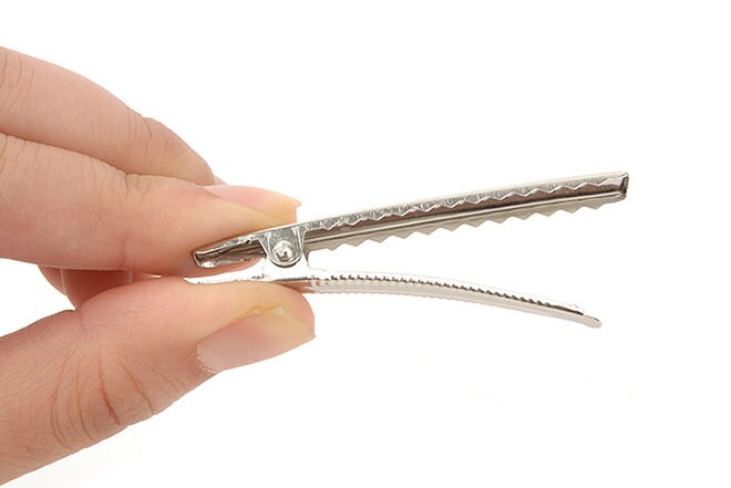Brüssel08 Krokodil-Haarspangen Mit Zähnen – 50 Stück, Metall – Größen 3,2–5,6 Cm – Für DIY, Haaraccessoires & Basteln