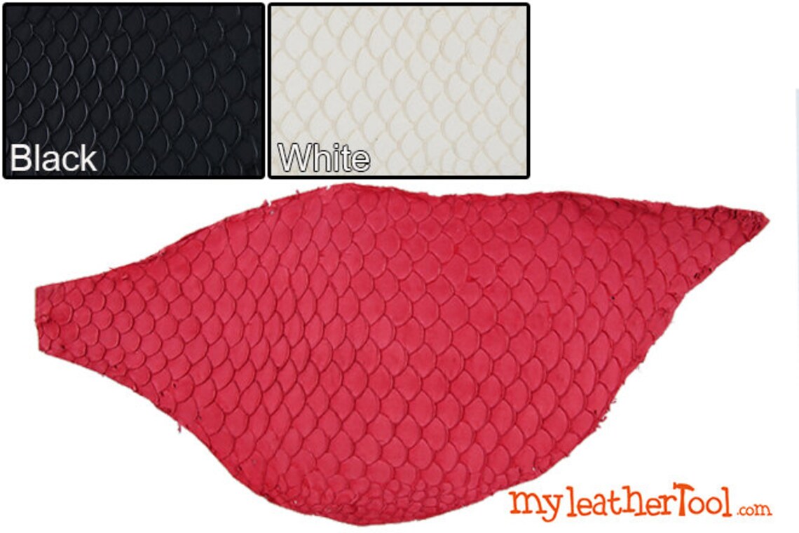 Fish Leather tilapia 20colors Leather Fish Hide for Etsy