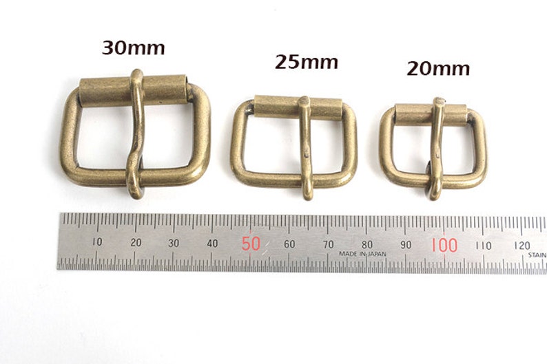 Solid Brass Belt Small Buckles for Bags Straps for 20/25/30mm Etsy UK