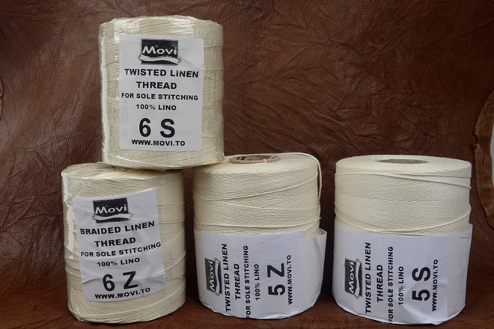 Twisted Linen Thread 100 linen2 kins of twisted Leahter Etsy