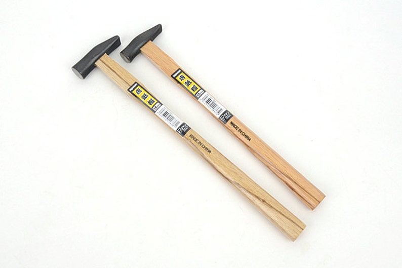 Leather Craft Tool Wooden Handle Iron Hammer.leather Craft Etsy