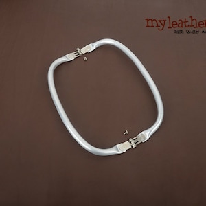 Aluminum tubular metal frame, internal hinge Bag frame (purse frame) Leather craft tools MLT-  P0000BPI