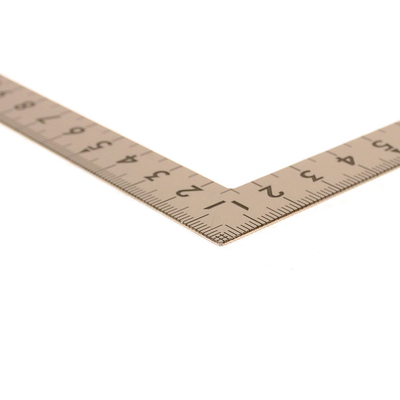 Steel Square Silver Color Ruler 3015cm Leather Craft Tools - Etsy