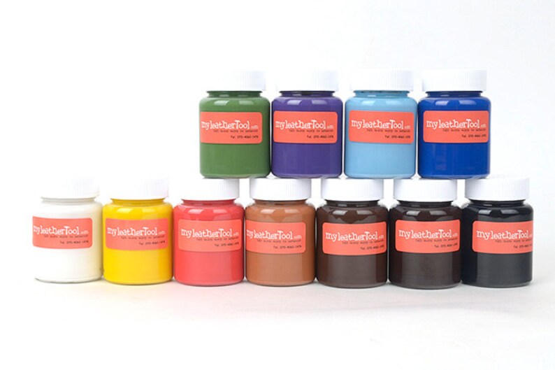 Edge Coat Matte Basic ColorLeather edge paint Section Etsy