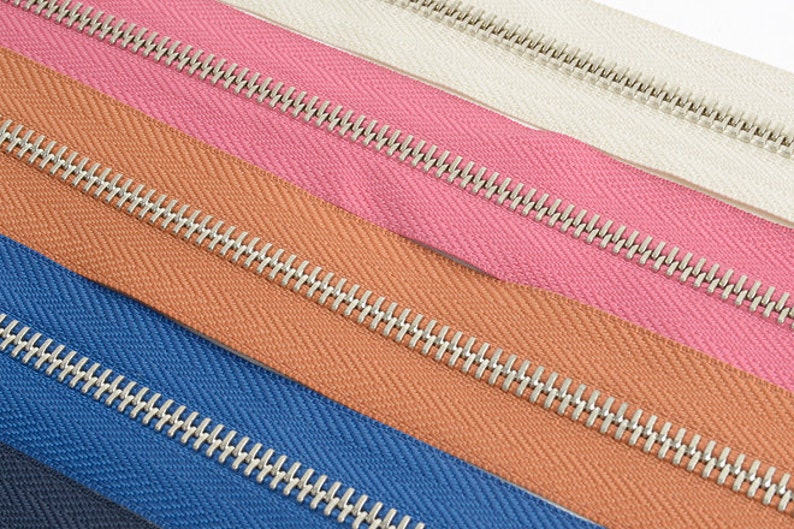 YKK Zipper nickel No.5 1mone Side Way Nickel Color Etsy