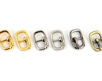 Plated Metal 7mm Mini Buckles for 7mm straps,Bag or wristband Making Suppliers-MLT-P00000LK
