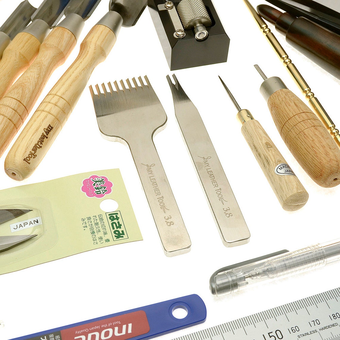 Highclass Leather Craft Tools Set for Leather Craft Free Etsy