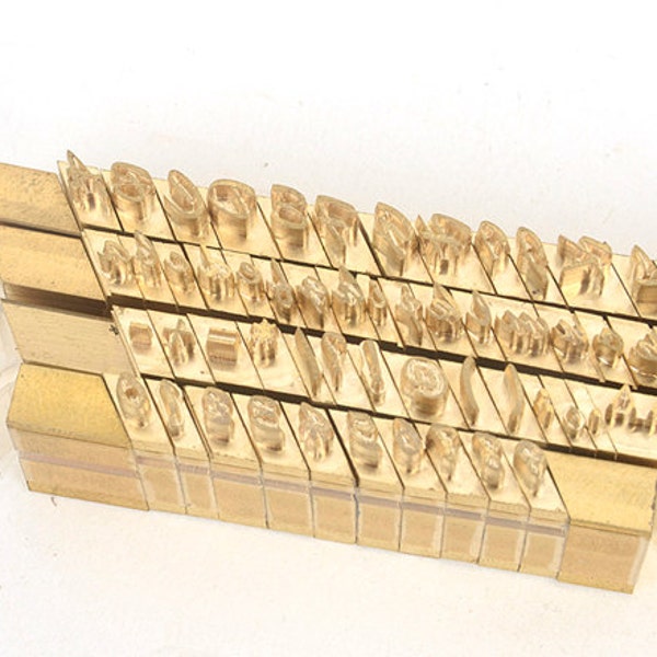 Hot Stamp Numbers Etsy