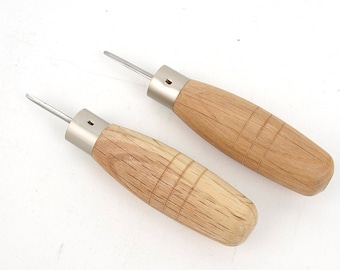 Diagonal point shape stitching awl, Leather craft tool-MLT-P00000WK