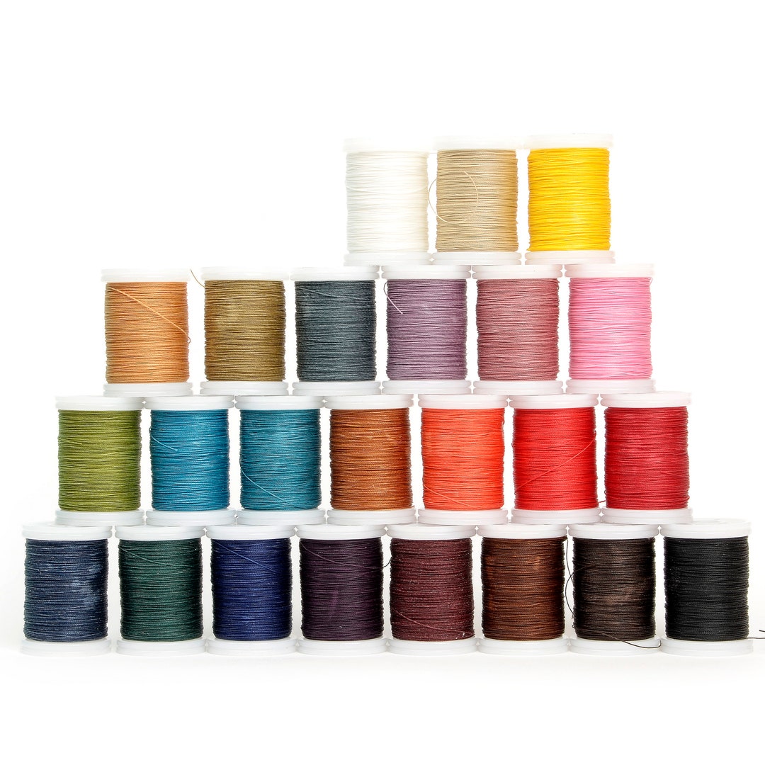 Poly Waxed Thread, Hand Sewing Thread Round Wax Thread for Hand Sewing
