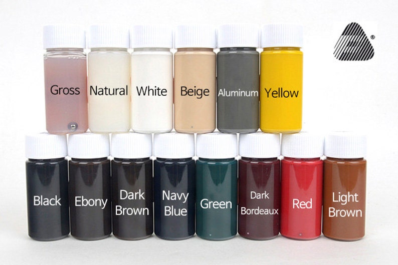 Fenice Co. section finishes. Leather edge paint Section Etsy