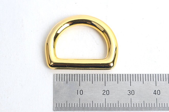 15/20mm Classic D-ring (metal) Inside Diameter, D-ring,color: Gold ...