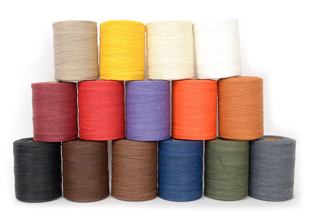 Waxed Thread, Hand Sewing Thread Round Wax Thread for Hand Sewing