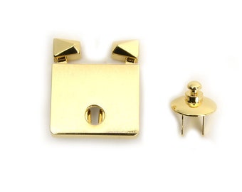 Square crab style lock, high top press Lock / Slide Lock,suitcase buckle,Bag Making Suppliers Leather craft tools MLT-P0000CAY