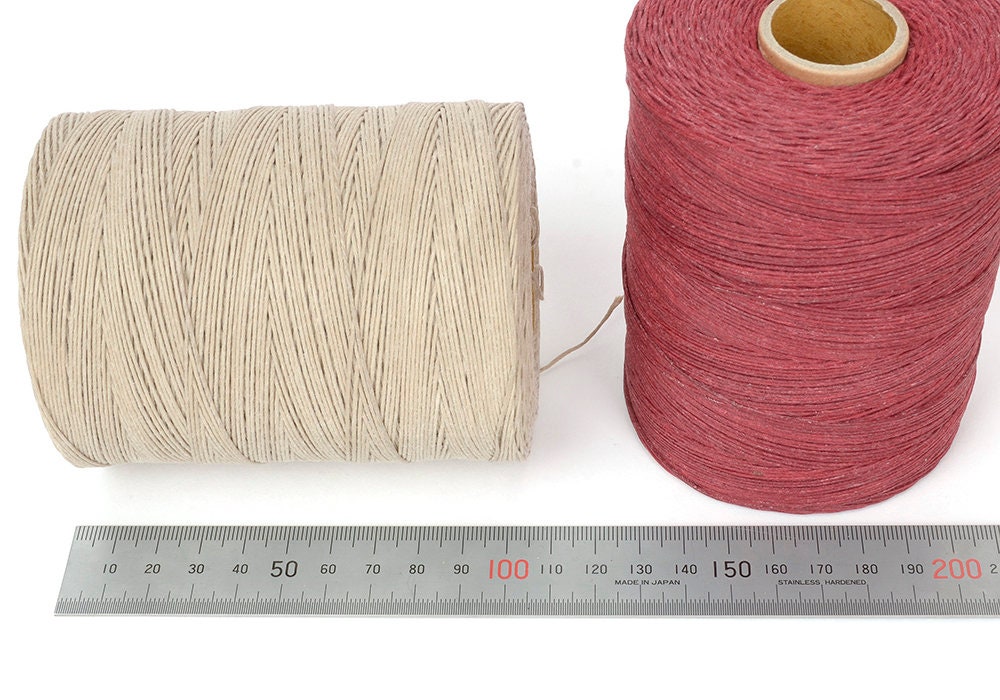 Waxed Thread, Hand Sewing Thread Round Wax Thread for Hand Sewing Leather ,  0.7mm650m, 1.0mm450m Length MLT-P0000CCB 