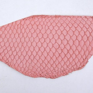 Pelle di pesce (tilapia) 20 colori Pelle di pesce per rilegatura di libri, giornali, borse, polsini, tacchi, artigianato in pelle MLT- P0000BBV