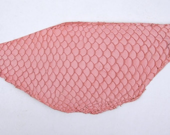 Fish Leather (Tilapia) 20Colors Leather Fish Hide for Bookbinding, Journaling, Purses, Cuffs, Heels,  Leather craft MLT- P0000BBV