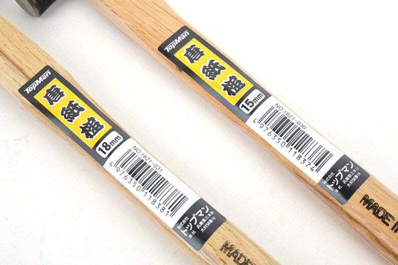 Leather Craft Tool Wooden Handle Iron Hammer.leather Craft Etsy