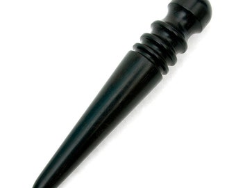Black Wood Edge Slicker Burnisher Polishing DIY Woodworking Tools, Handmade Leather Craft tools MLT-P0000CVX VENDOR