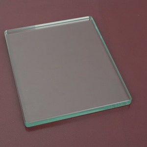 Grass Burnisher, Glass for finish the back of leather and skiver, Leather Craft Tools MLT- P0000BJH