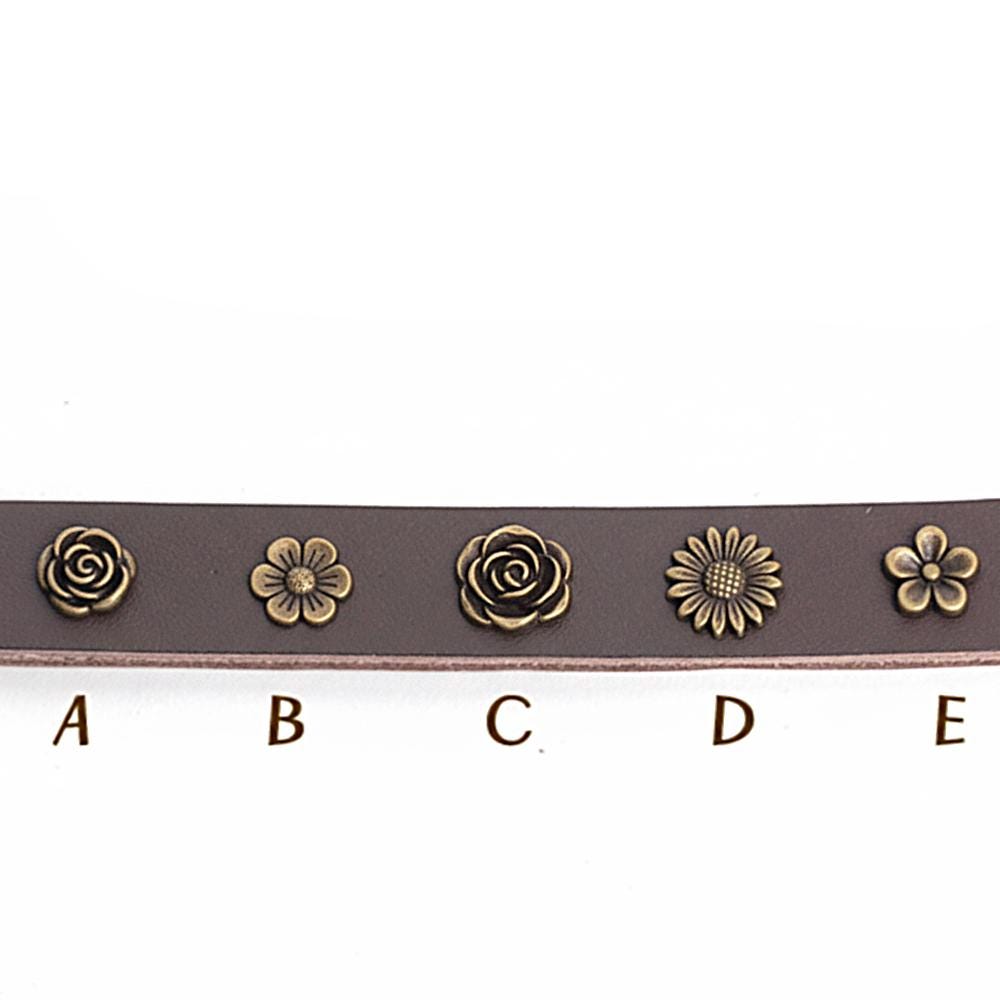 Spring Flower Rivets: Anti-rust Metal Studs for Leather Crafts (10set ...