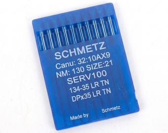 Schemetz Lbr(saddle Style) Needle for Sewing Machine, Leather