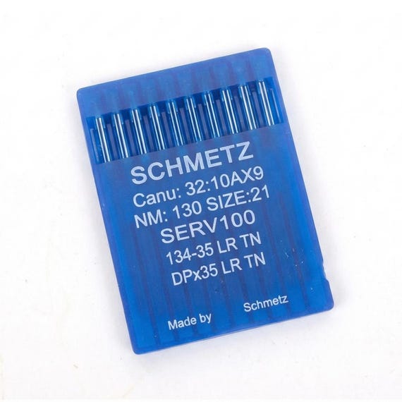 Schemetz Lbr(saddle Style) Needle for Sewing Machine, Leather
