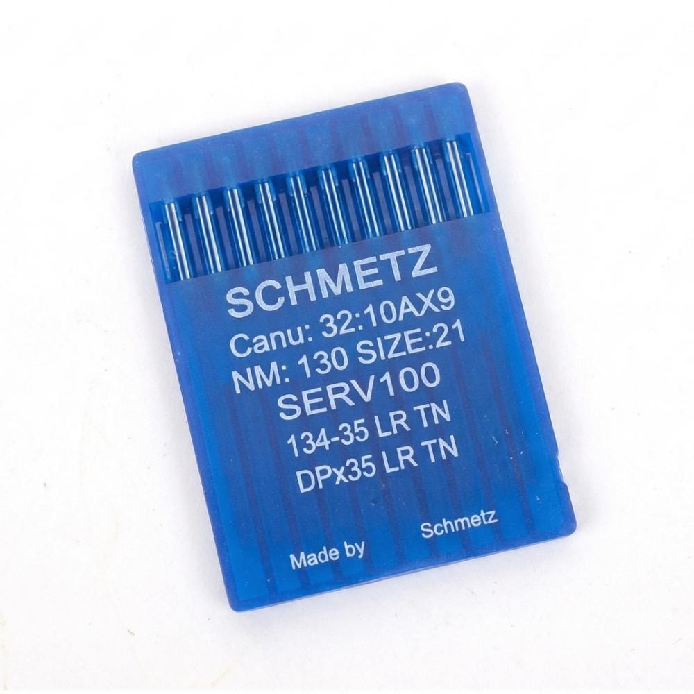 Schemetz Lbr(saddle Style) Needle for Sewing Machine, Leather