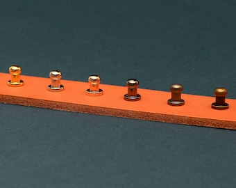 Knopf Ohrstecker ver.1 - 3/4 mm, 5ea -1set Leder Handwerk Werkzeuge MLT-P0000CVE