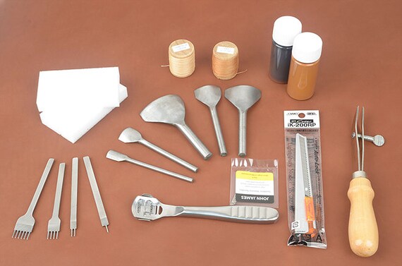 Beginner Class tool set ,making bag, Leather craft tools MLT- P0000BYV –  myleathertool